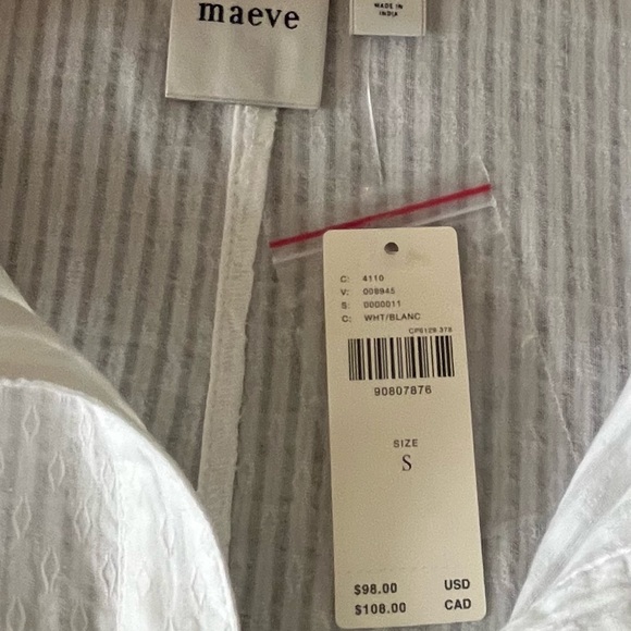 Maeve Easy Voluminous Button-down Shirt. - Picture 7 of 8